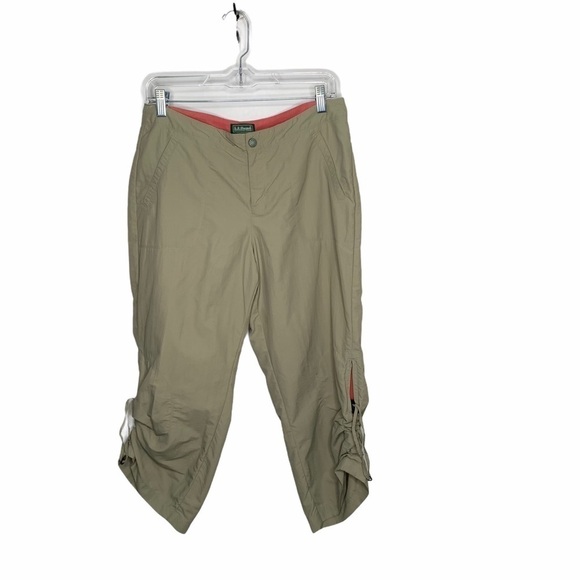 L.L. Bean Pants - Ll bean Women’s Trail Hiking Nylon Crop Pants 10